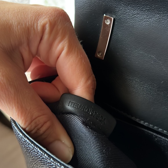 Burberry Small Lola Quilted Check Leather Shoulder Bag Black - Picture 12 of 12